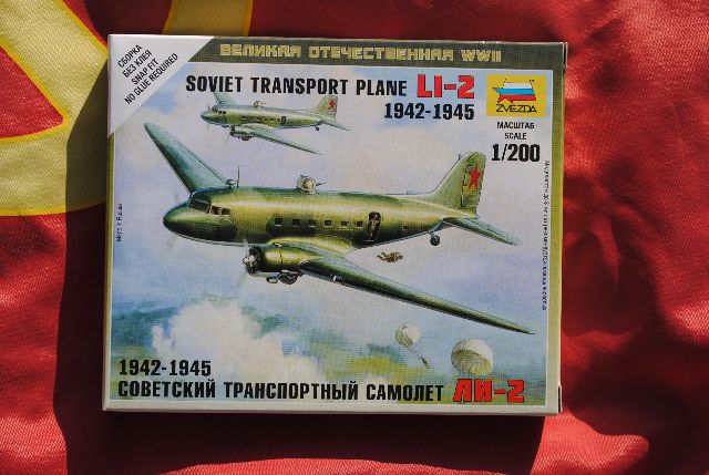 Zvezda 6140 Soviet Transport Plane LI-2 1942-1945